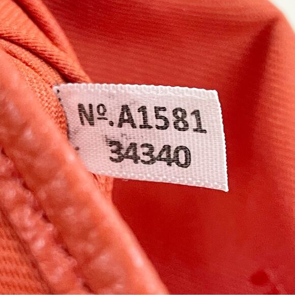 Coach Pebble Prairie Satchel Crossbody Bag Purse Red Orange A1581-34340 - Picture 10 of 10